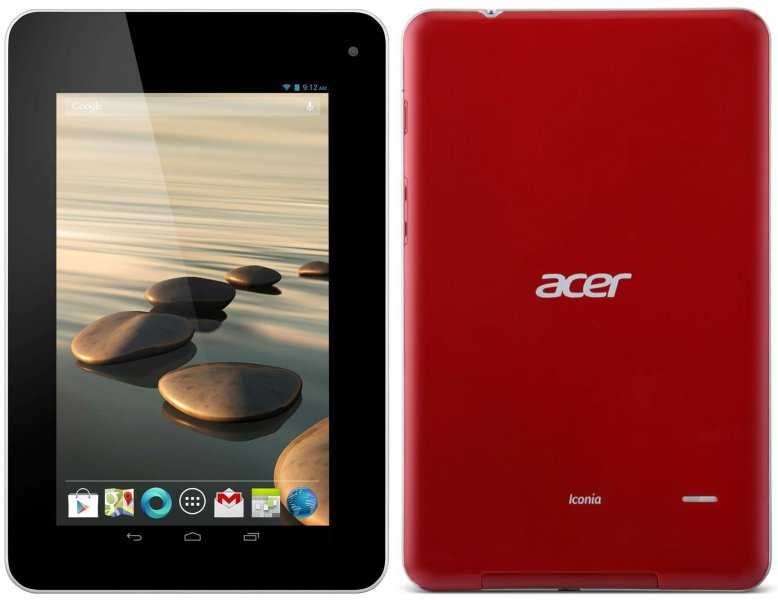 Acer Iconia Tab B1-711 16GB 3G červený