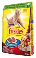 Friskies Cat s kuřecím masem a zeleninou 10 kg